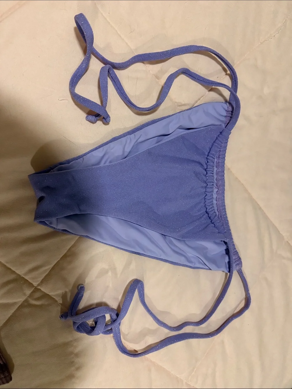 Dippin' Daisy's Lilac Glitter String Bikini Bottoms